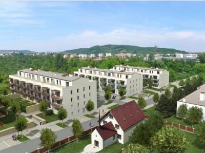 Nový Jundrov - výstavba bytů